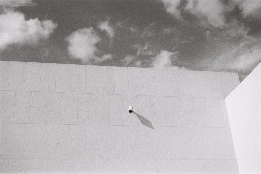 Photograph of a single Security Camera